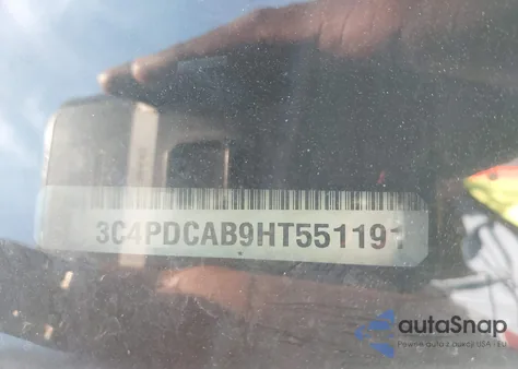 2017 Dodge Journey Se from USA, damaged, VIN 3C4PDCAB9HT551191